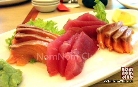 Tuna and Pink Salmon Sashimi