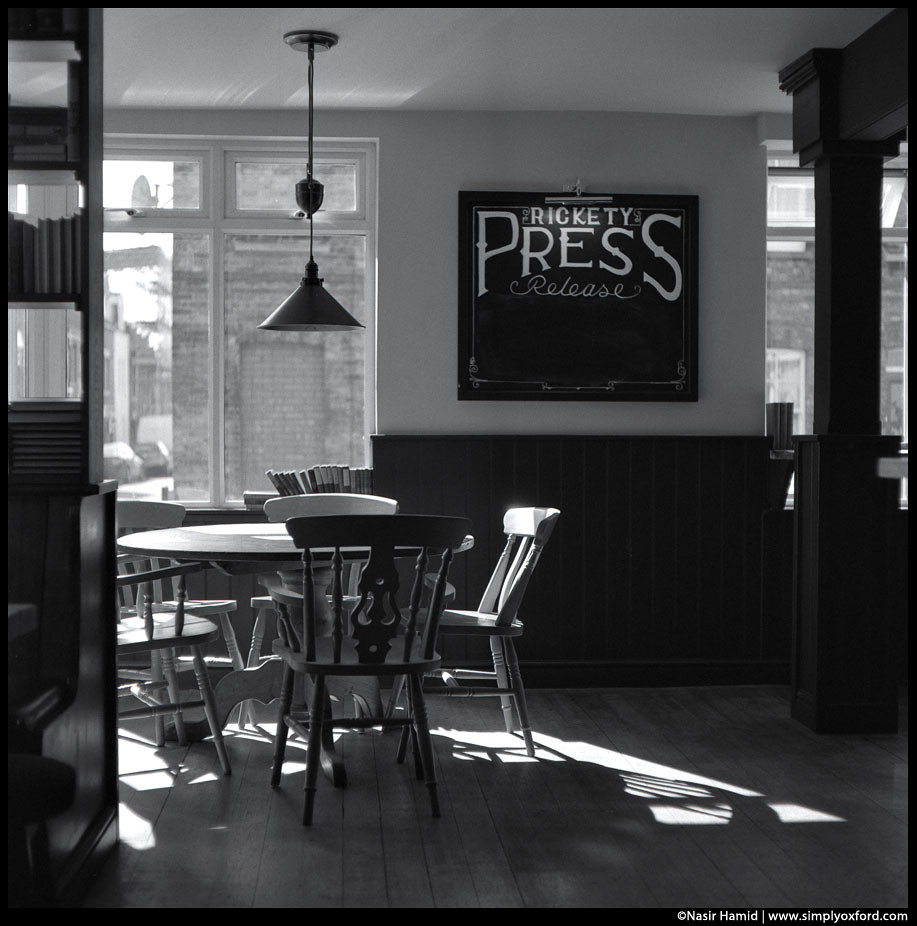 The Rickety Press pub interior
