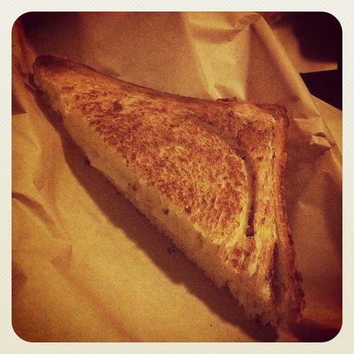 My favorite grilled cheese of night