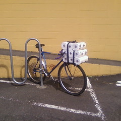 Paper-towel bike