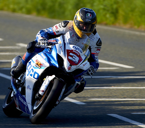 Guy Martin at the Isle of Man TT, Superstock race