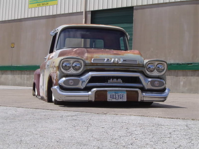 Gmc truck 1959 #4