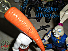 DARK HORSE COMICS::   "Flaming Carrot" Action Figure xxv / .. with '89 Usagi Yojimbo (( 1999 ))