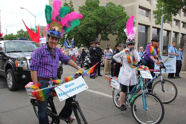 Edmonton Pride Parade 2012 Edmonton City Councillors