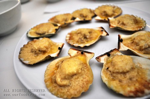 Baked Scallops (Php 120)