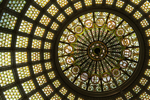 Tiffany Dome @ Chicago Cultural Center