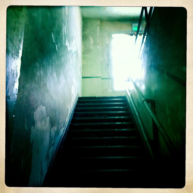 Alcatraz stairs