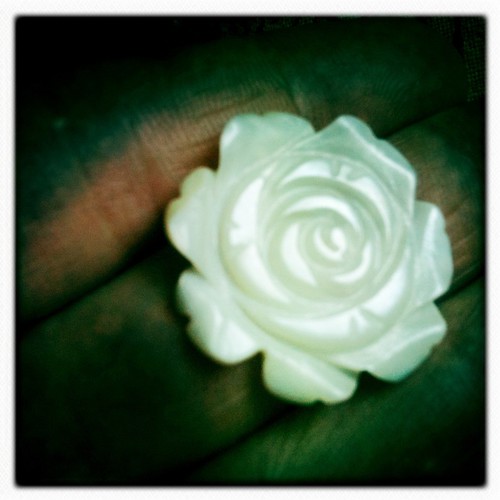 Mother of pearl rose