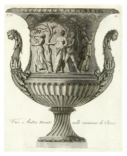021-Manuale di varj ornamenti componenti la serie de' vasj antichi…Vol 3-1740-Carlo Antonini