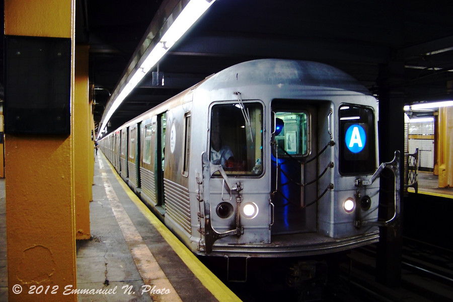 MTA Subway R42 A train at 145th Street