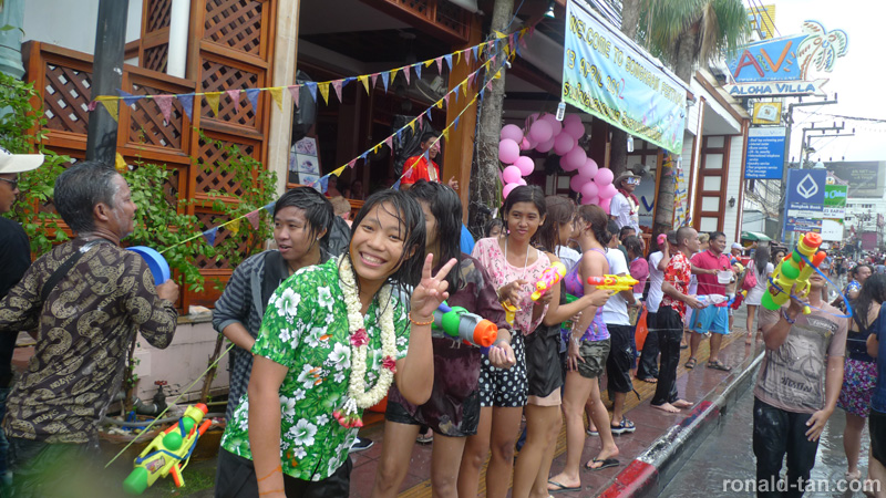 Songkran (Water Festival) 2012 Phuket