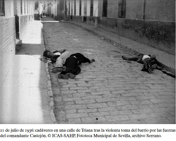 Cadáveres en el barrio de Triana (Sevilla)