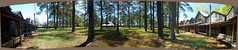 Indian Field Camp Meeting Panorama