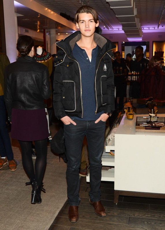 a5 NY - Christian Plauche at the Burberry Eyewear event in New York