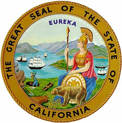 Photo: seal of the state of California