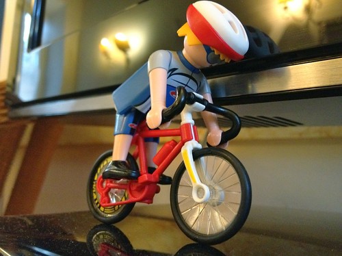 Nerd alert: there are sports specific playmobil sets for the Olympics