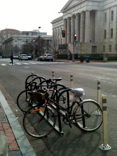 Washington, DC bike corral