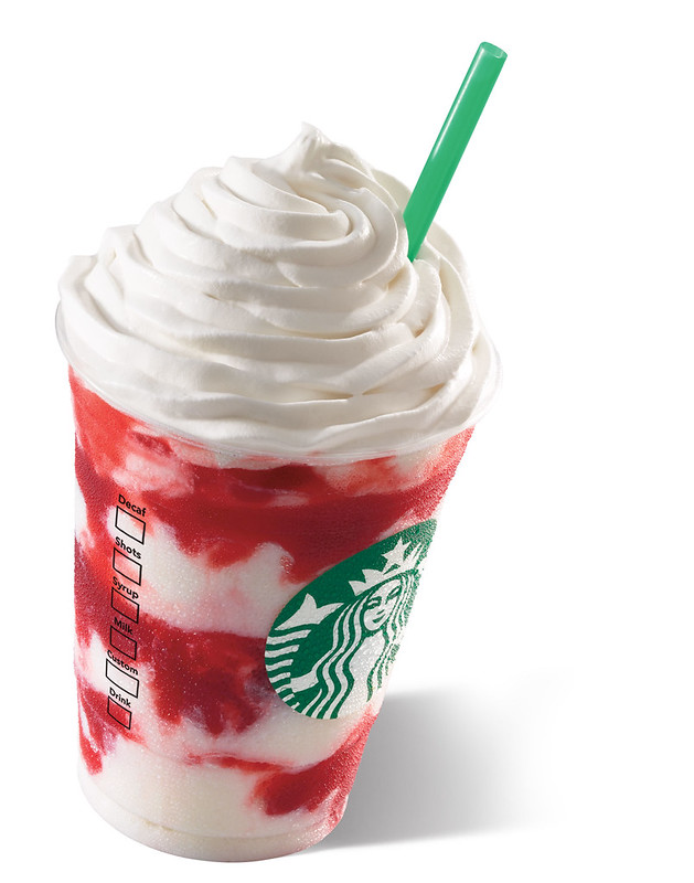 Strawberries and Cream Frappuccino Blended Beverage