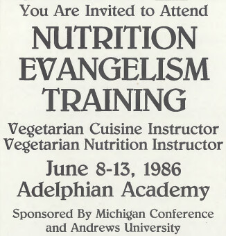 Nutrition Evangelism Training