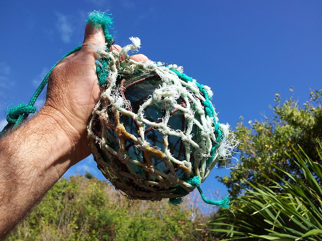 Glass Ball found in Barbuda