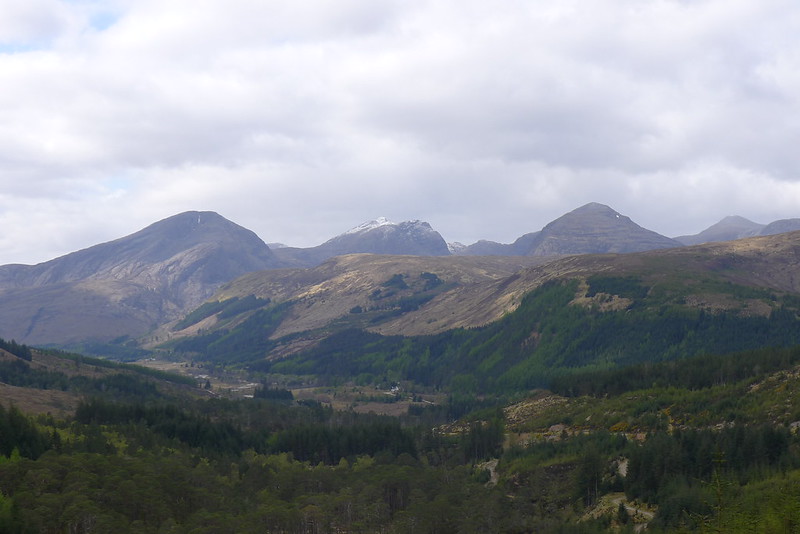 The Coire Lair Hills above
Craig