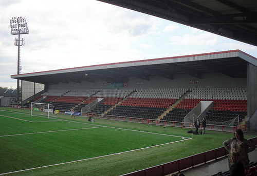 North Stand from east, New Broomfield.