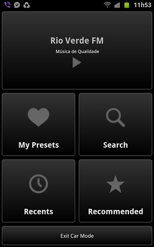 Tunein Pro - Car Mode by Rogsil