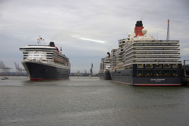 Cunard's 3 Queens