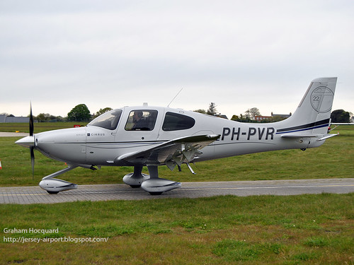 PH-PVR Cirrus SR22T Turbo by Jersey Airport Photography