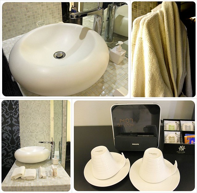 wanderlust hotel singapore sinks and bathrobes