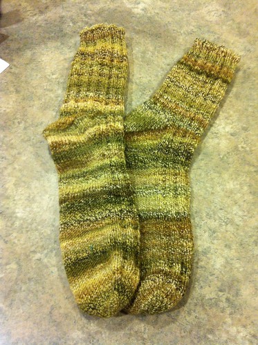 Handspun Swap Socks by Creations by Uli
