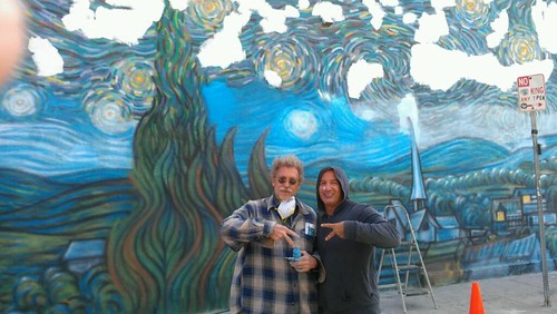 Rip Cronk Brightens "Homage To A Starry Night"!