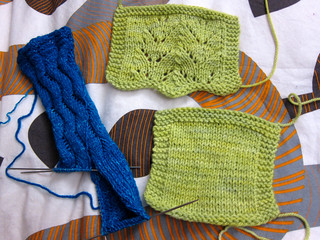 Knitting progress
