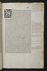 Illuminated initial and annotations in Cicero, Marcus Tullius: Epistolae ad familiares