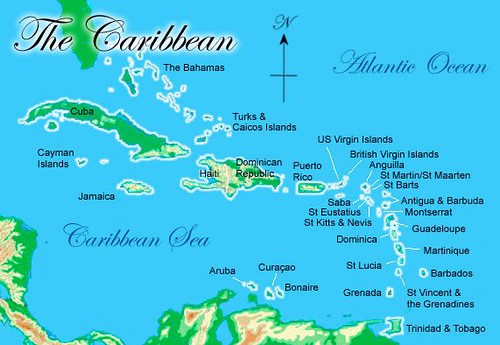 caribbean-bahamas-map