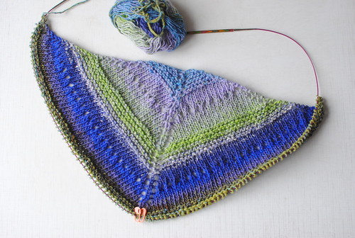 Starting new shawl
