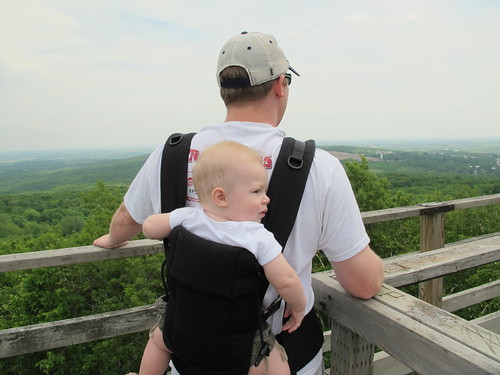 top of the tower, Blue Mound State Park, WI