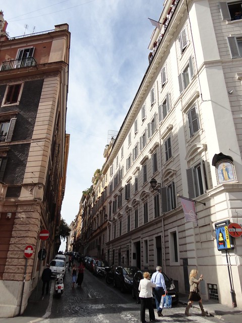 Little streets in Rome