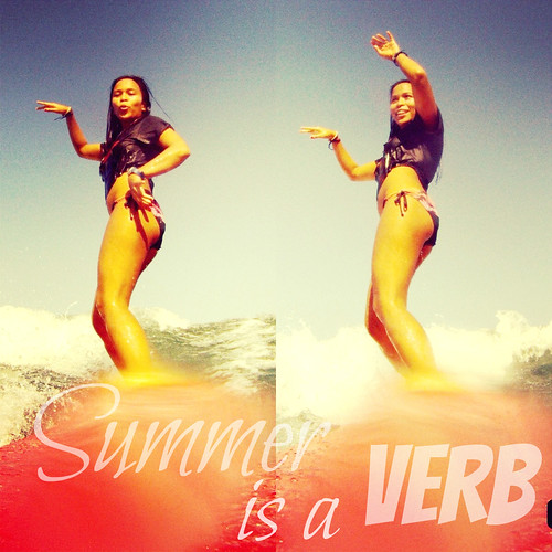 Summer is a VERB Surfing