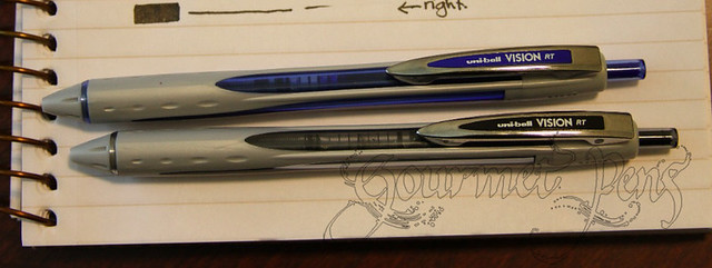 Review: Uni-ball Vision RT 0.8 mm Rollerball Pen