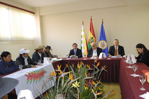 Secretary General of OAS receives National Confederation of Indigenous Peoples of Bolivia (CIDOB)