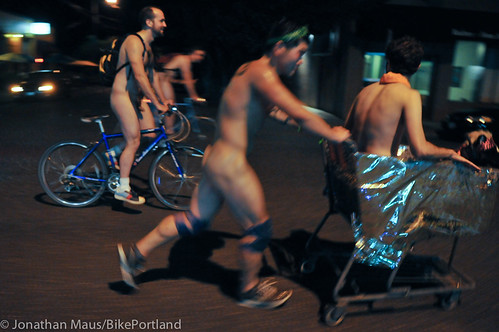 2012 World Naked Bike Ride - Portland-38