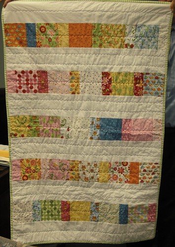 baby quilt for dr. haase
