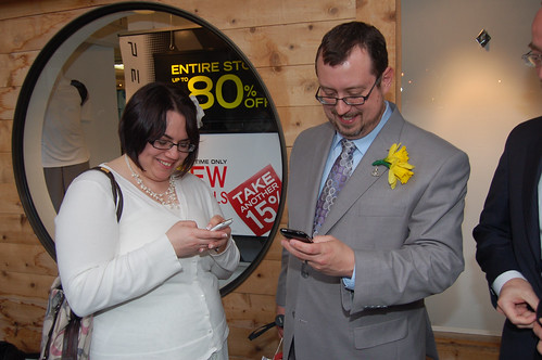March 31: The txt'ing newlyweds