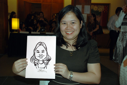 caricature live sketching for Rio Tinto Dinner & Dance - 10