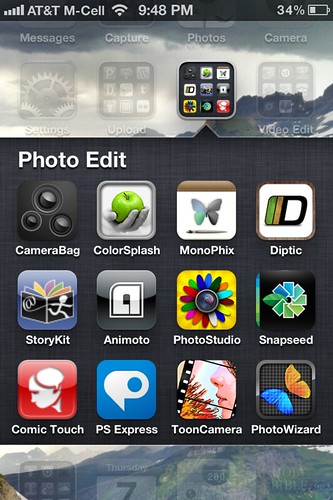 My iPhone Photo Editing Apps