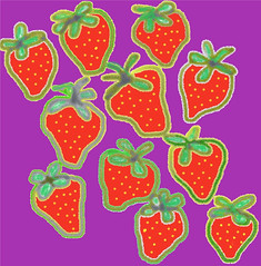 Digital Strawberries by randubnick