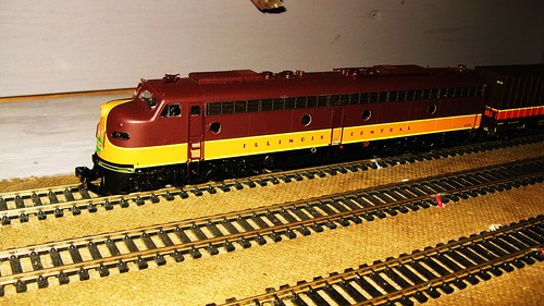 Broadway Limited Imports Illinois Central EMD E 8 passenger diesel locomotive. by Eddie from Chicago