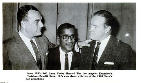 Larry Finley with Sammy and Bob Hope Billboard Jun 25, 1966