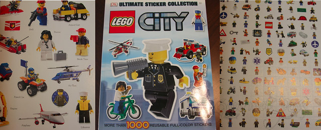 Lego City Stickers